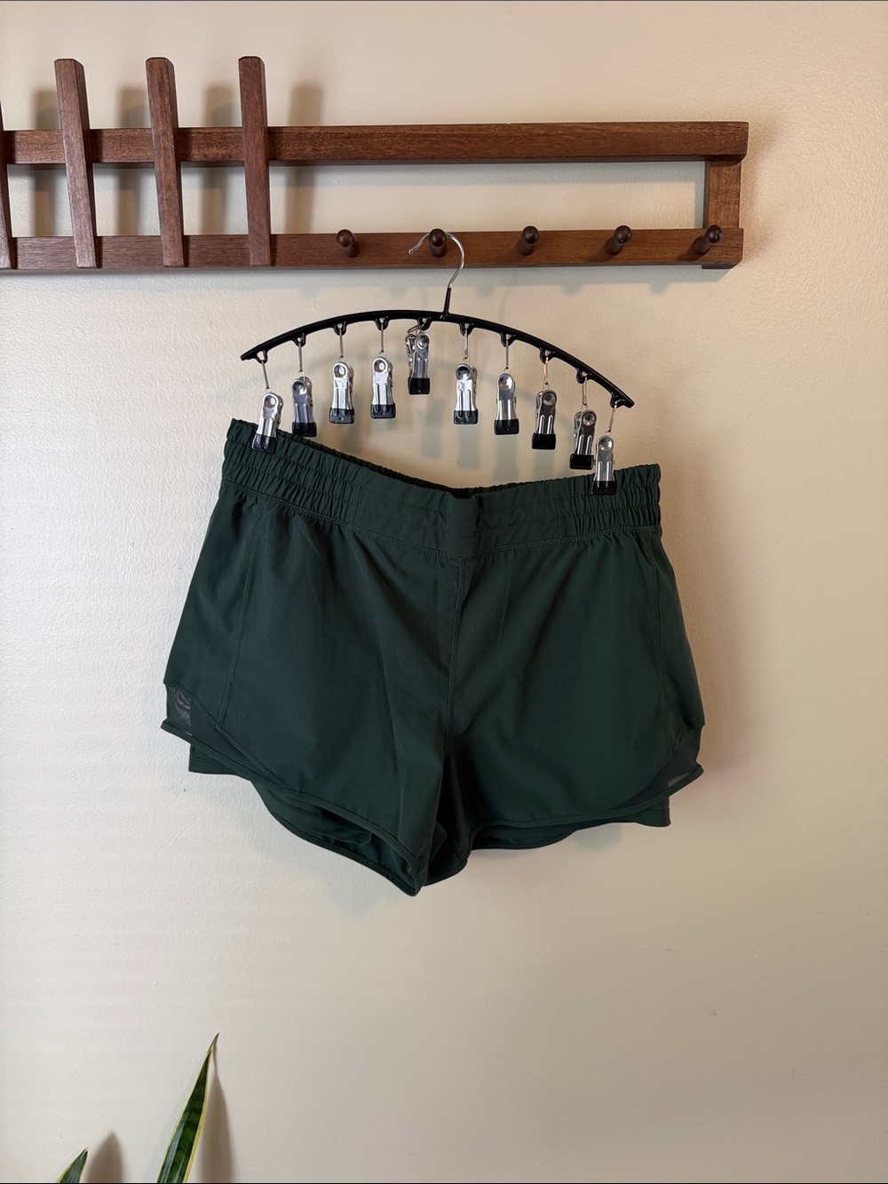 Mondetta Forest Green Athletic Shorts